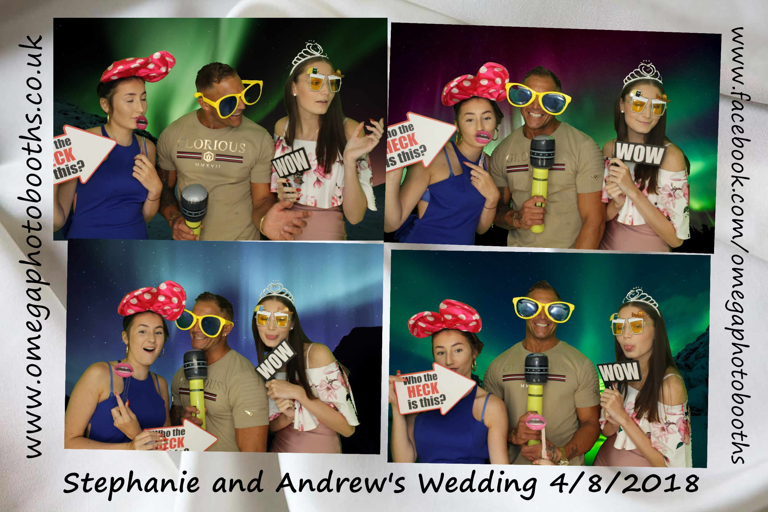 Stephanie and Andrew's Wedding | View more photos from the event at gallery.omegaphotobooths.co.uk/u/Omega-Photobooths/Stephanie-and-Andrews-Wedding